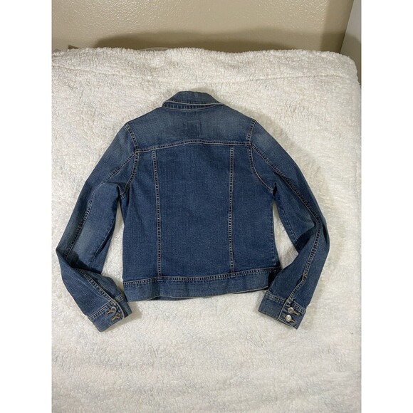 Old Navy Women’s Denim Jean Jacket, Size Medium - Picture 8 of 8